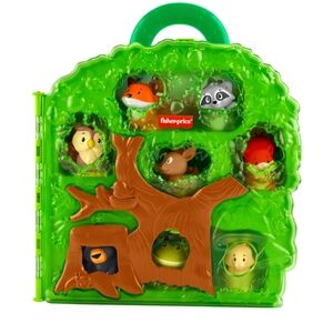 Carry Along Forest Friends Tree Playset Fisher-Price Little People